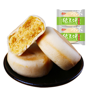 千丝绿豆饼整箱休闲食品