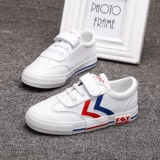 Детские кроссовки, белая обувь для мальчиков, летняя универсальная спортивная обувь, осенние, 2022 года, в корейском стиле