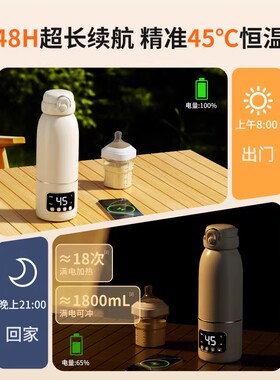无线便携旅行户外便携恒温烧水杯