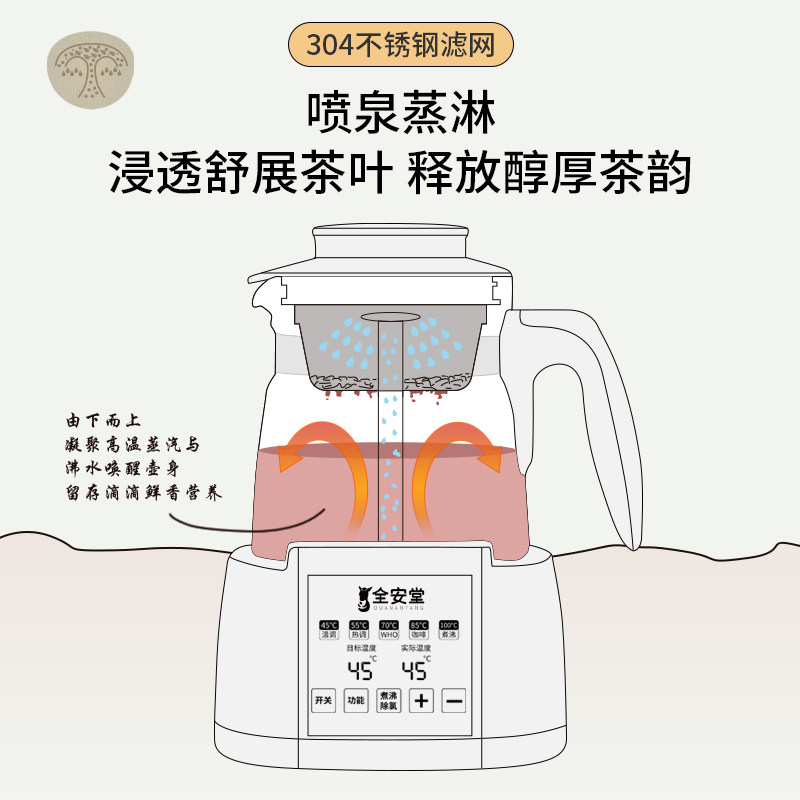  全安堂电茶炉/煮茶器/奶茶机