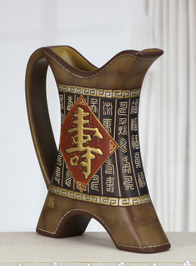 陶瓷客厅古董架装修酒柜创意摆件