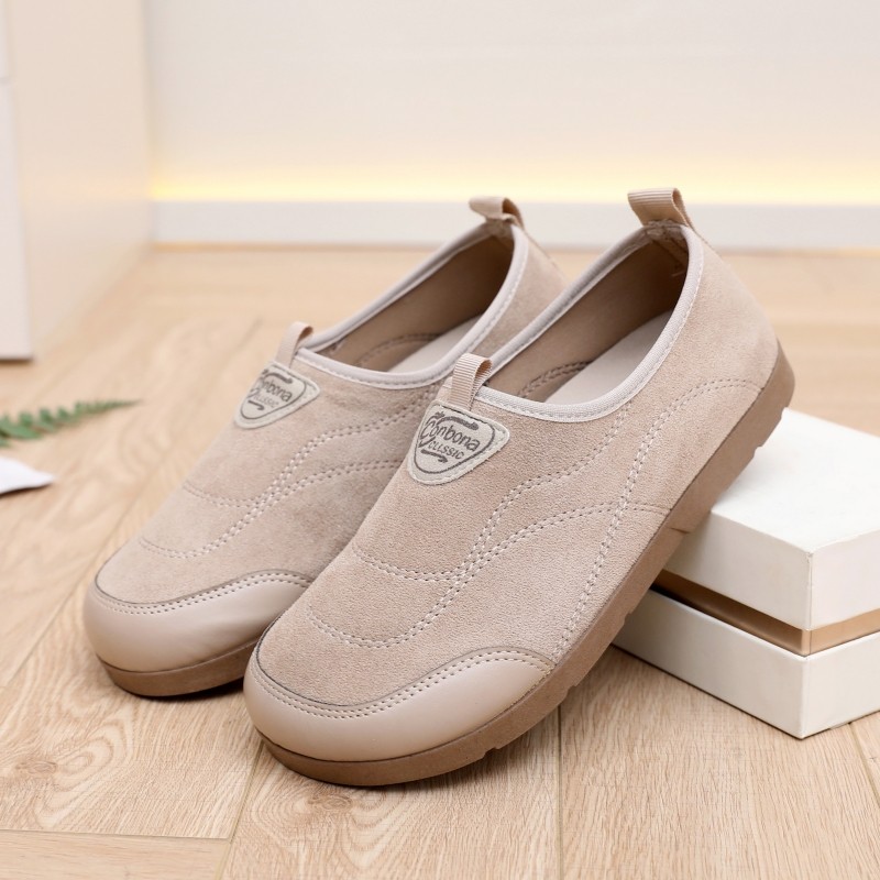 2026新款勃肯鞋女软底一脚蹬时尚休闲鞋百搭懒人鞋女布鞋单鞋平底,淘宝优惠券,粉丝福利购,淘宝优惠卷