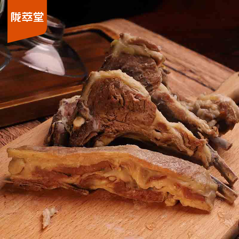 陇萃堂手抓羊肉280g即食羊肉羊排宁夏盐池滩熟食羊排 - 图1