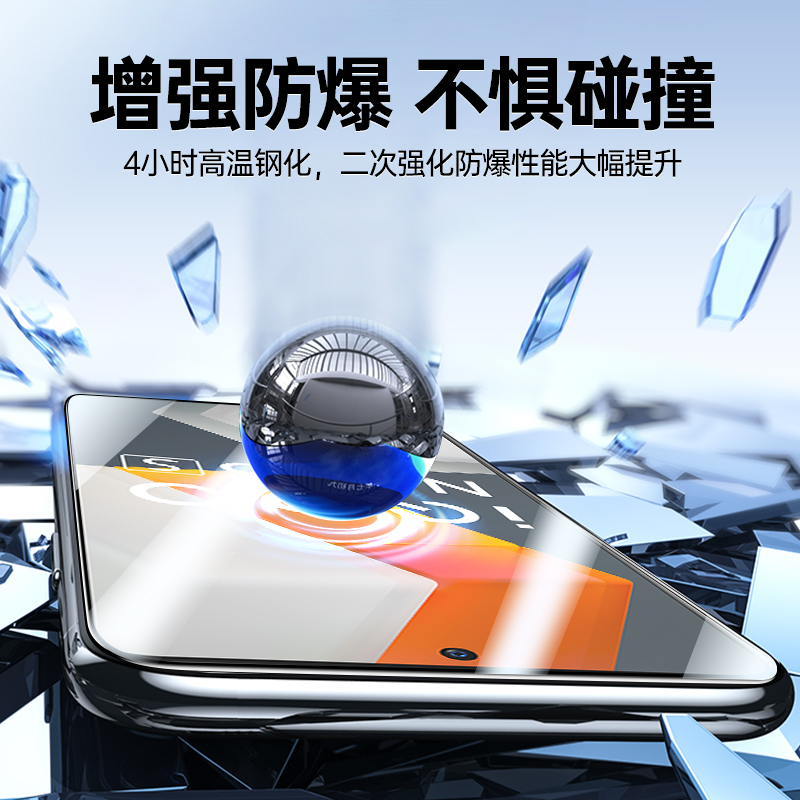 适用vivoiqooneo5钢化膜iqooneo5se防窥膜vivoiqneo手机贴膜vivo防窥iq00neo全屏vivoneo爱酷iooqneo5s防偷窥-图2