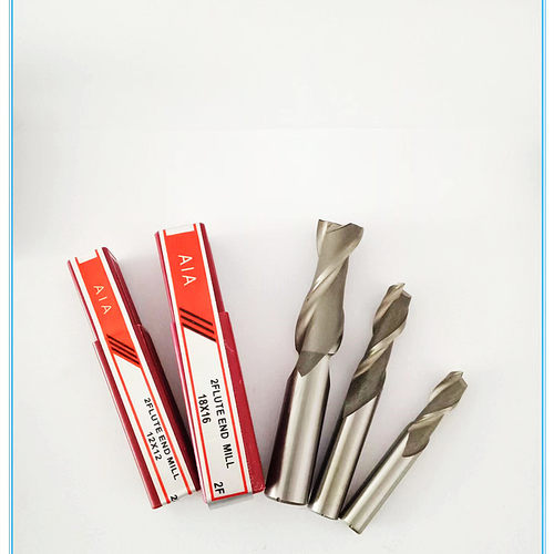 白钢铣刀二刃 四刃AIA 立铣刀 锣刀 2刃 4刃 1 2 3 4 5 6 7 -40mm - 图0