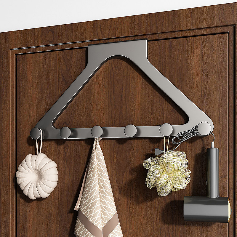 门后挂钩衣服挂架卧室挂衣架壁挂墙上免打孔强力浴室置物收纳神器,淘宝优惠券,粉丝福利购,淘宝优惠卷