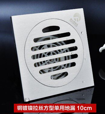 福仑特加长地漏防臭芯下水道断层渗水硅胶不锈钢淋浴洗衣机卫生间 - 图2
