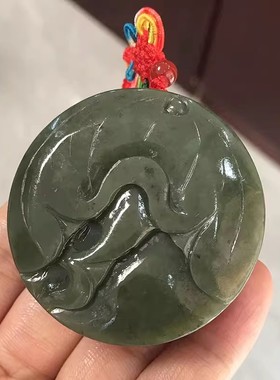 青玉连年有余鱼玉石手把玩件年年有余腰佩收藏新疆和田玉鱼手把件