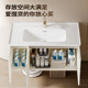 Jomoo defogger smart cream style bathroom cabinet