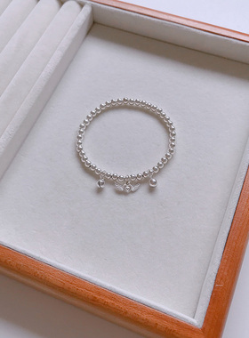 足银清冷感简约百搭纯银不掉色