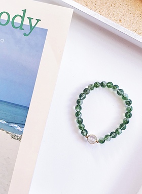 爆花晶显白气质森系简约手串