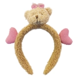 Милый трехмерный ободок, повязка на голову для умывания, аксессуар для волос, с медвежатами, популярно в интернете