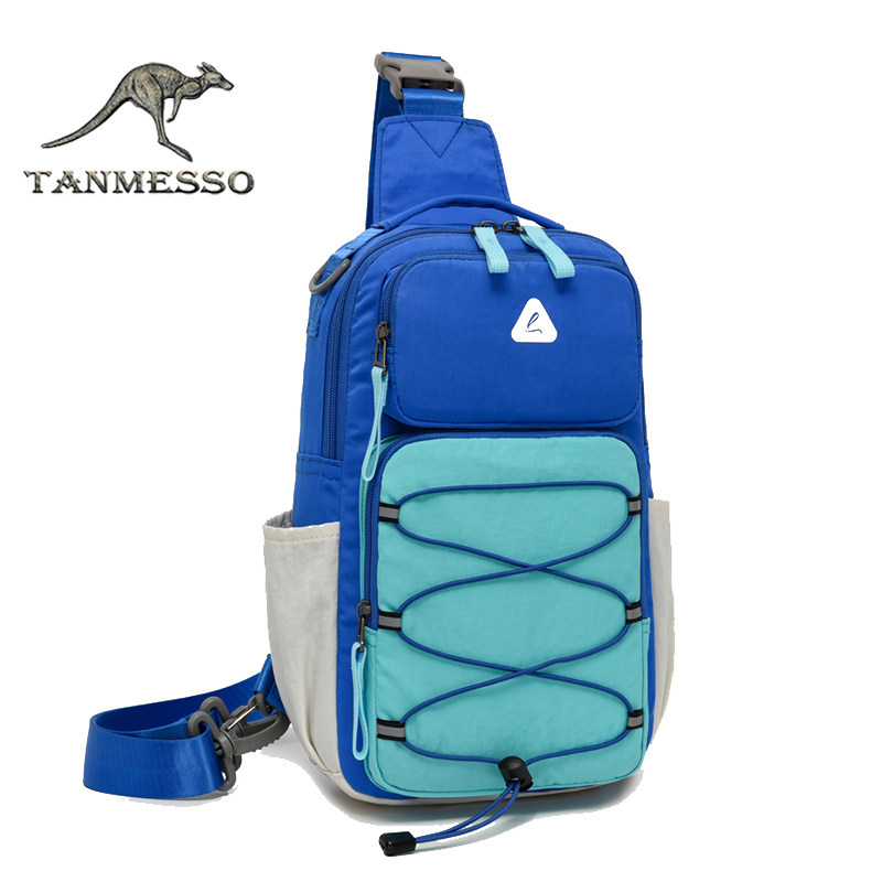 tanmesso休闲学生男女胸包大容量单肩斜挎户外背包多功能双肩包潮,淘宝优惠券,粉丝福利购,淘宝优惠卷