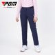 PGM高尔夫服装儿童秋冬季女童薄绒运动服长裤加绒童装青少年裤子