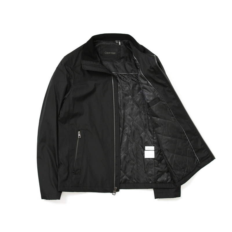 清仓calvin klein夹克男士保暖翻领 pop海外夹克