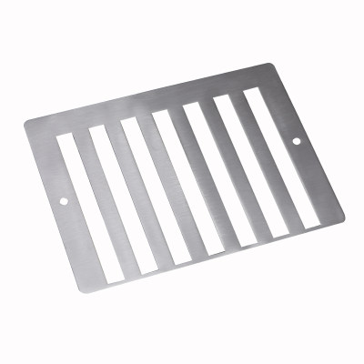 304不锈钢雨水篦子排水挡水格栅板侧排墙排地排地漏盖板过滤网 虎窝淘