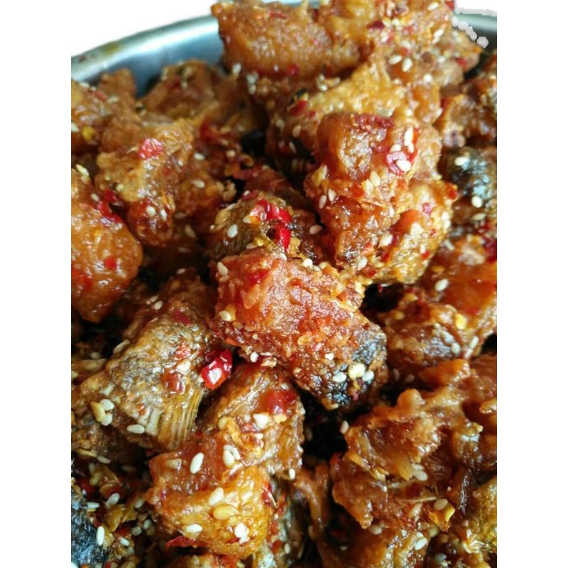 湖南特产干货郴州桂东香辣鱼块干炒好一斤香辣鱼干500克家乡特产,淘宝优惠券,粉丝福利购,淘宝优惠卷