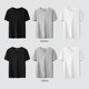 Septwolves men's pajamas ຝ້າຍບ້ານເຮືອນ ເສື້ອທີເຊີດແຂນສັ້ນ