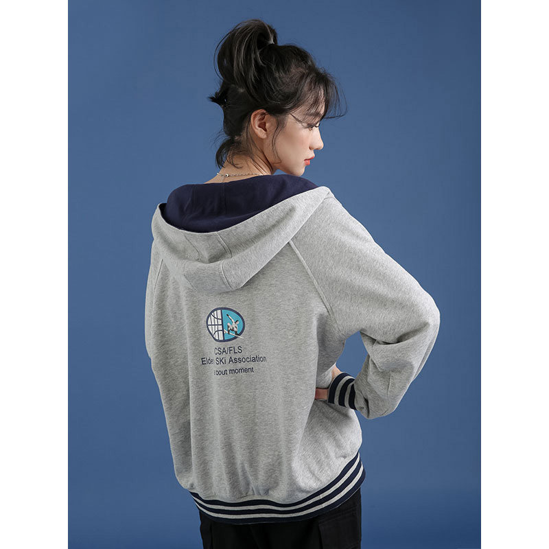 蜜妃儿短外套2020年春秋宽松卫衣 蜜妃儿短外套