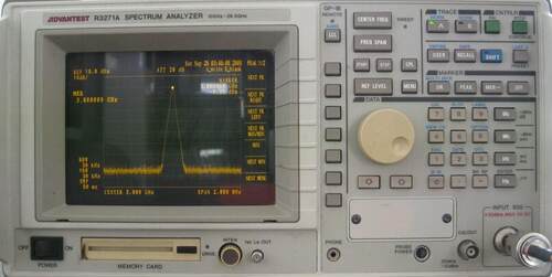 出售|回收|租赁爱德万R3271A/R3272A频谱分析仪100Hz-26.5GHz - 图0