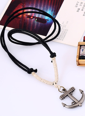 欧美项链复古合金N0279