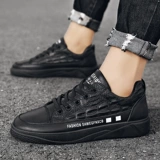 Весенние кроссовки, универсальная трендовая повседневная обувь для кожаной обуви, крокодиловый принт, в корейском стиле