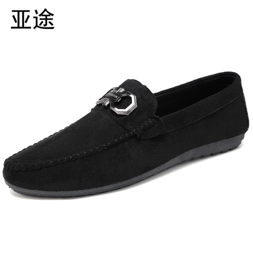 Мужские туфли, универсальная тонкая летняя дышащая трендовая повседневная обувь для отдыха, в корейском стиле, 2022