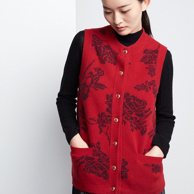 SNOW LOTUS SINCE 1965/雪莲新款圆领开背心,淘宝优惠券,粉丝福利购,淘宝优惠卷