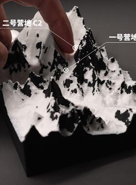 珠穆朗玛峰3D打印地理课