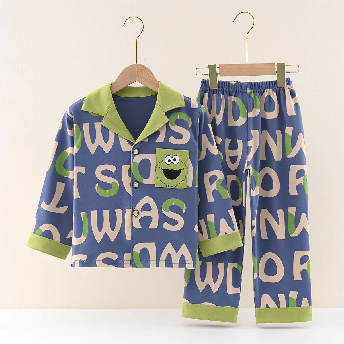 100%纯棉儿童睡衣男女童春秋全棉家居服柔软舒适空调服保暖睡衣套,淘宝优惠券,粉丝福利购,淘宝优惠卷