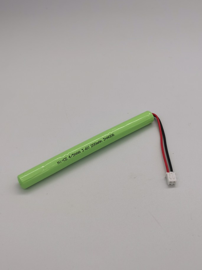 消防应急灯双头灯吸顶灯 Ni-Cd 4/5AAA200mAh 1.2V 2.4V 3.6V电池 - 图1