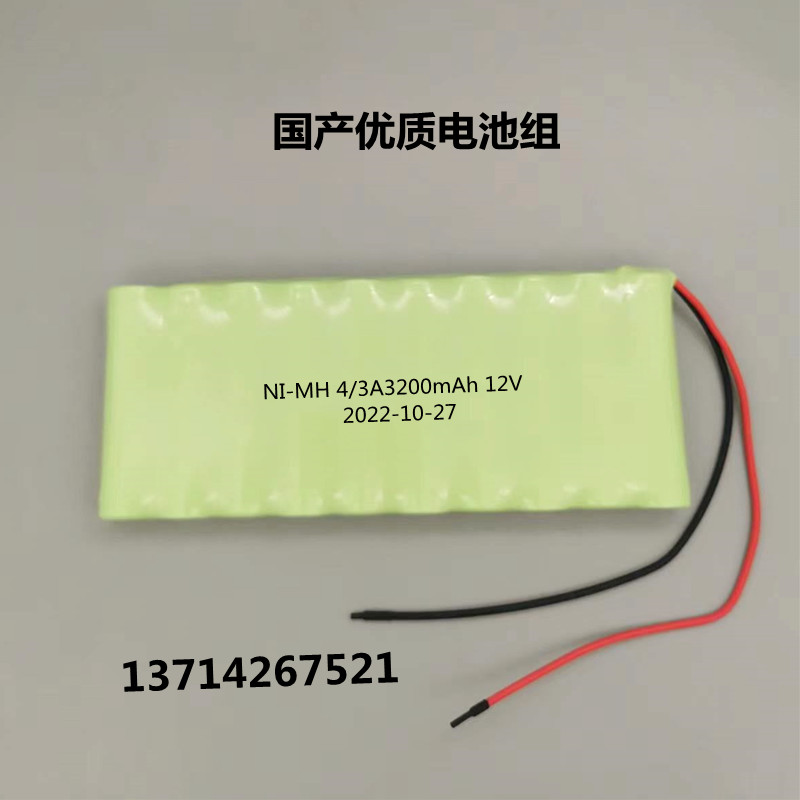 天津同业MC-600C负压吸引器电池NI-MH 4/3A3200mAh 12V充电电池组 - 图2