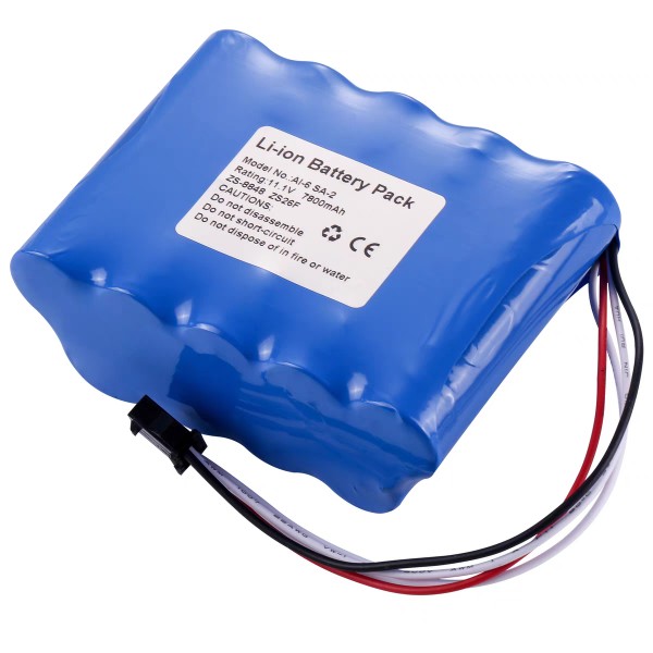 四川灼识AI-6 SA-2 ZS-8848 11.1V 7800mah 灼识光纤熔接机电池组 - 图1