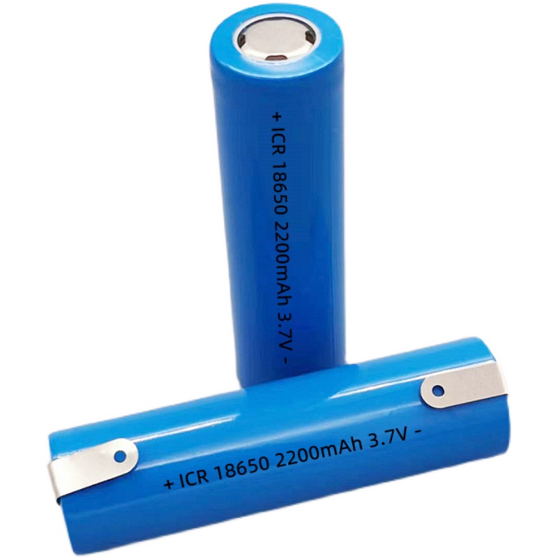 18650锂电池CK 18650 2200mAh 3.7V电动手电钻榨汁机5C放电带焊片-图3