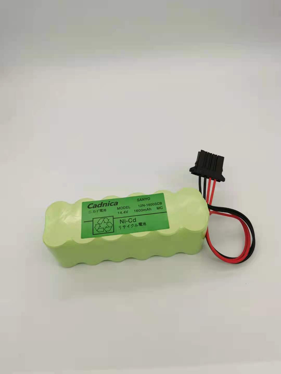 全新Cadnica SANYO三洋 12N-1600SCB 14.4V 1600mAh MC带插头电池 - 图3