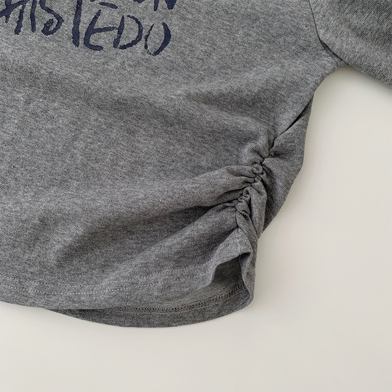 韩系2025秋季新款简约显瘦一字领长袖T恤女防晒罩衫宽松显瘦上衣 - 图2