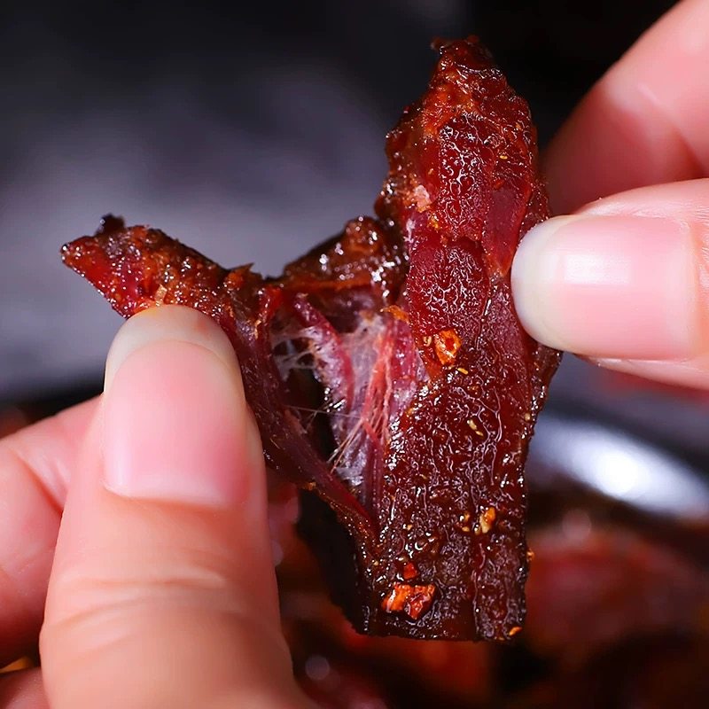 西缜西乡牛肉干大块礼盒400g陕西特产牛肉干卤味零食手撕牛肉干,淘宝优惠券,粉丝福利购,淘宝优惠卷