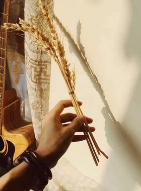 天然女款有结木质饰品黑藤简约