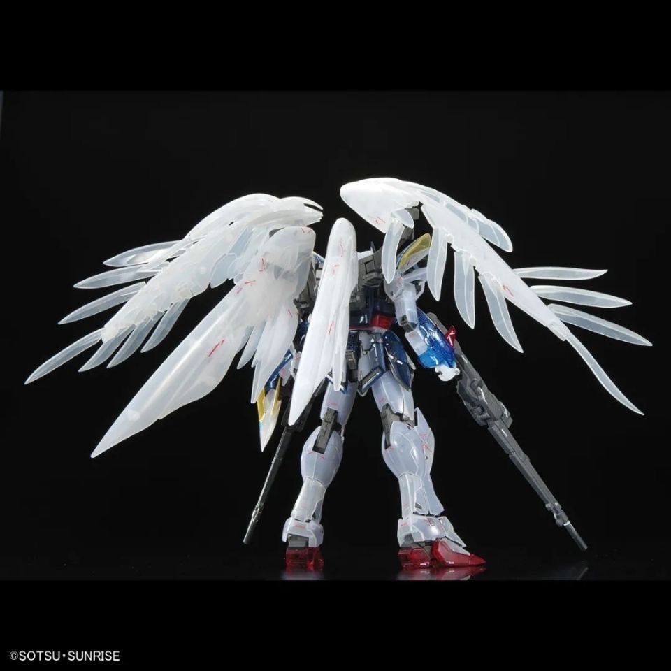 万代MG 1/100 基地限定 掉毛 飞翼高达零式 EW Ver.ka 彩色透明版 - 图3