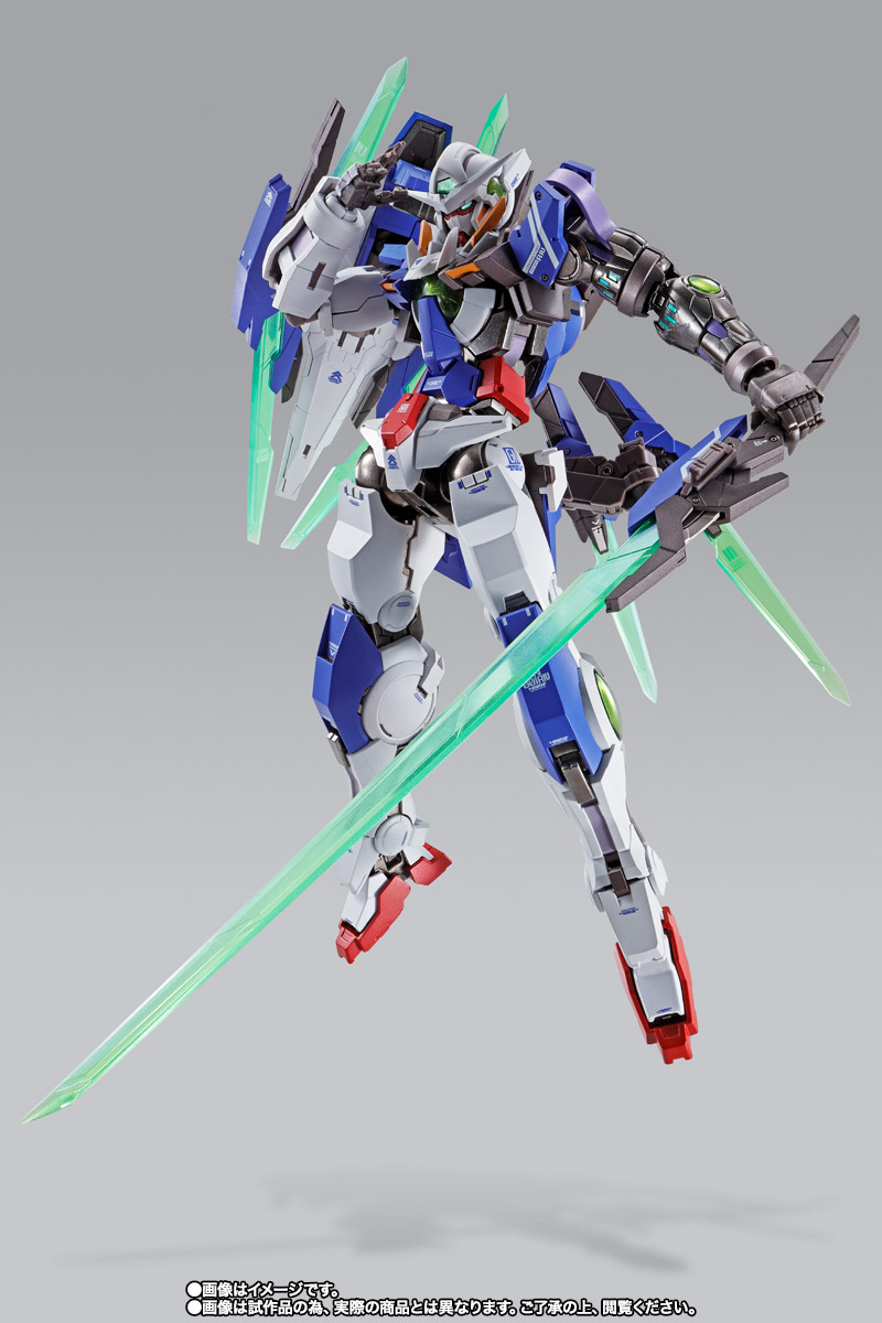 魂限定 METAL BUILD MB高达00能天使 EXIA R4修复型-图2