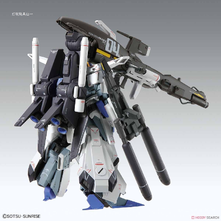 万代 高达 模型 MG 1/100 FAZZ高达 全装备ZZ Ver.KA 卡版 - 图2