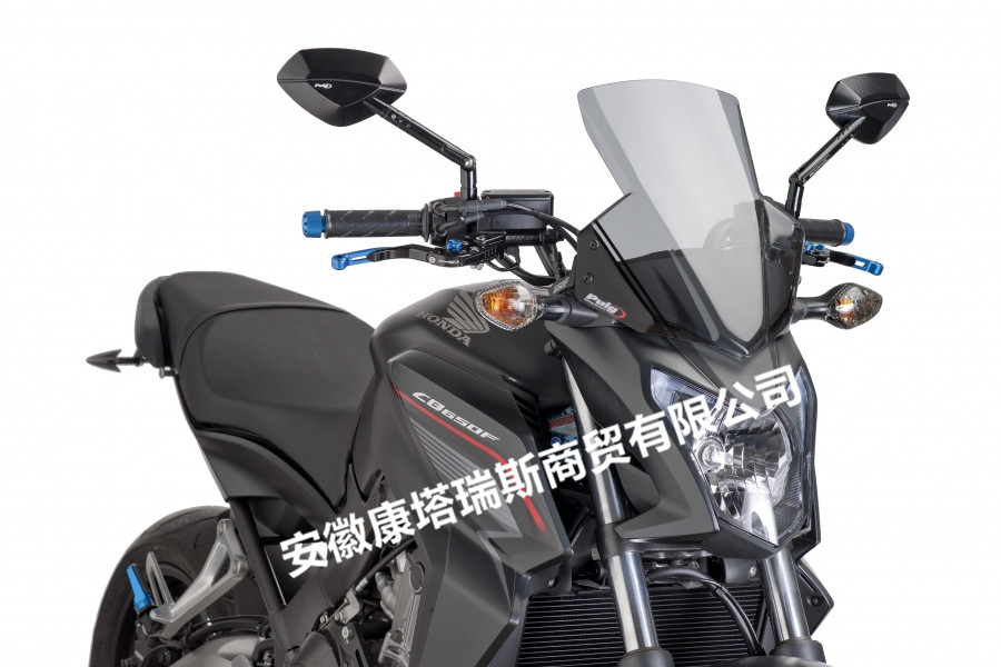 适用于本田Honda14'-16'CB650F改装升高风挡西班牙PUIG原装进口-图1