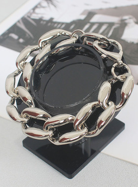 配饰学生百搭简约男士钛钢手饰女