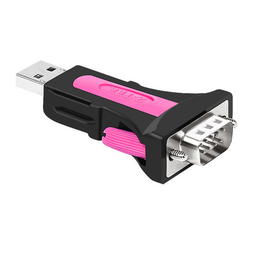 z-tek力特USB转rs232c串口头DB9针COM工业级FT232芯片转换器ztek串口线ZE551A支持PLC编程器伺服驱动器win11 - 图0