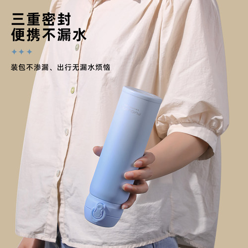 富光保温杯男女2025新款渐变色车载316不锈钢学生便携儿童水杯子 - 图3