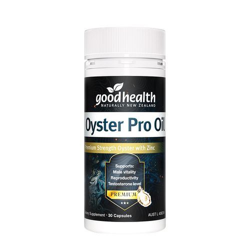 goodhealth新西兰牡蛎油Pro高能玛咖精华补锌肾强固男士玛卡活力 - 图0