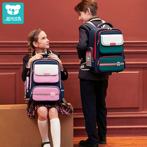 2022 Sunshine 8-Point Schoolbags Elementary School Students Men and Women 1-3-6 Years of Childrens Shoulder Bag 7-12 Protective Ridge Decompression