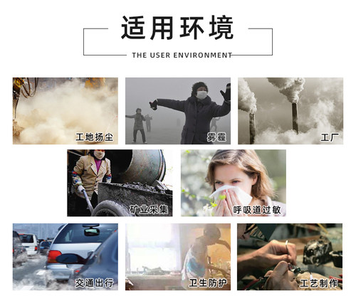 3m口罩KN95防尘防飞沫防工业粉尘防雾霾9501+/9502+口罩PM2.5防护 - 图3