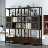 Bogu рамка твердый дерево Новое китайское антикварное маленькое украшение Duobao Pavilion Tea Display Шкаф в гостиную.