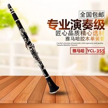 Single-spring pipe musical instrument YCL-355 playing wood pipe body drop B cushion 17 key 250 rubber wood pipe body preliminary snow synthesis test examination